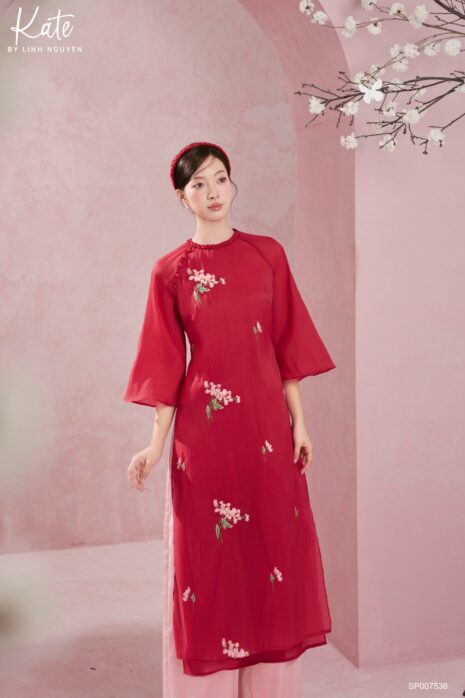 Set Áo dài Mẫn Hoa
