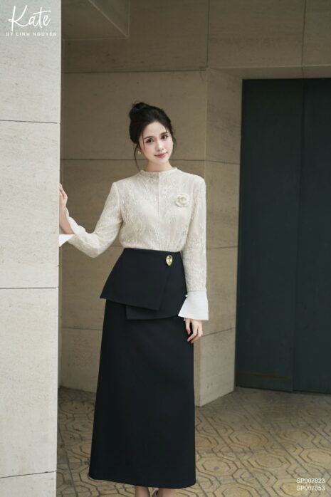 Áo - Alise blouse - Trắng kem