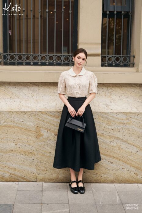 Áo - Merci Blouse - Trắng kem