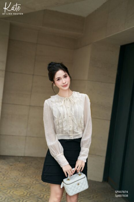 Áo - Calla Blouse - Kem