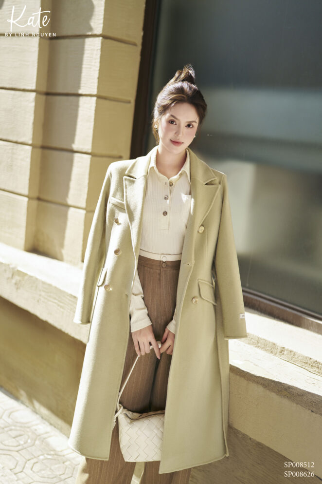 Áo cashmere – Aura trench coat