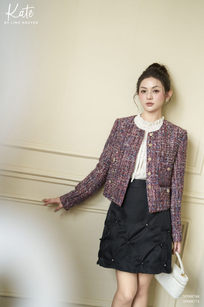 Áo – Aroma tweed coat