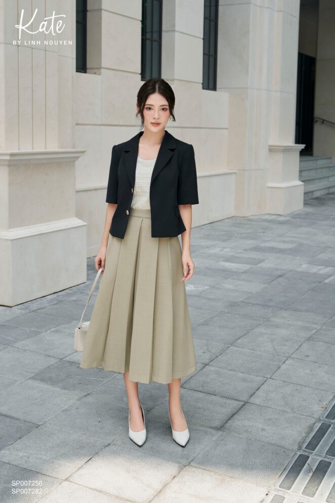 Chân váy Larca Midi Skirt