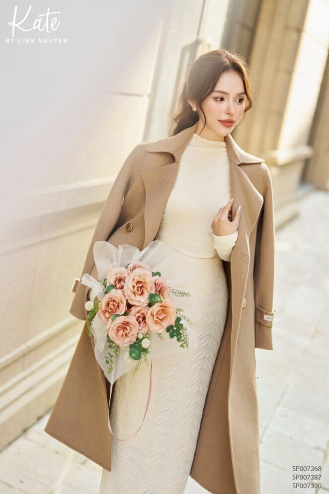 Áo Laurant Cashmere Coat