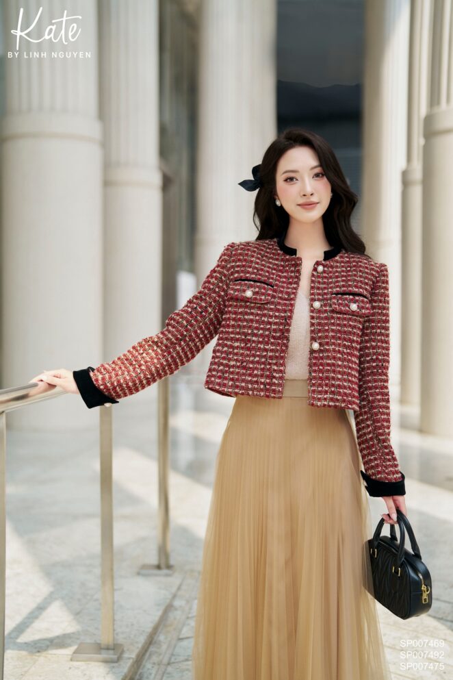 Áo Maroon Jacket