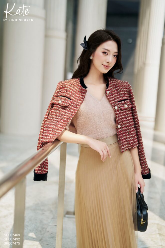 Áo Maroon Jacket