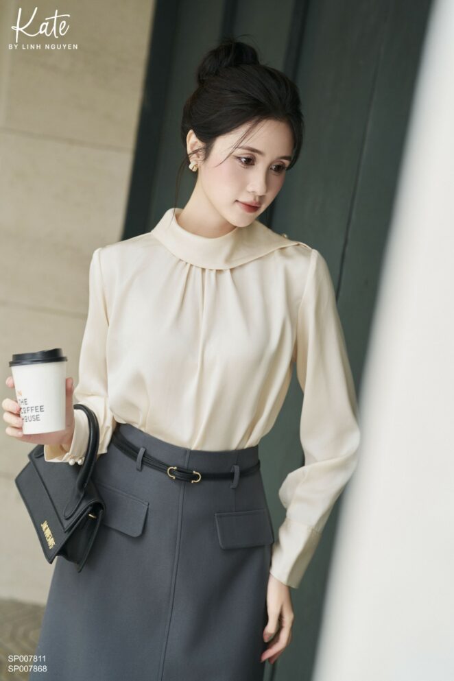 Áo - Penny shirt - Kem