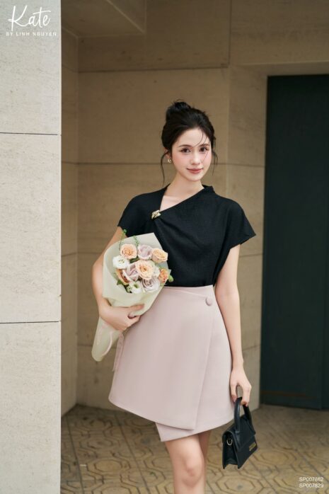 Chân váy - Seren skirt - Ghi