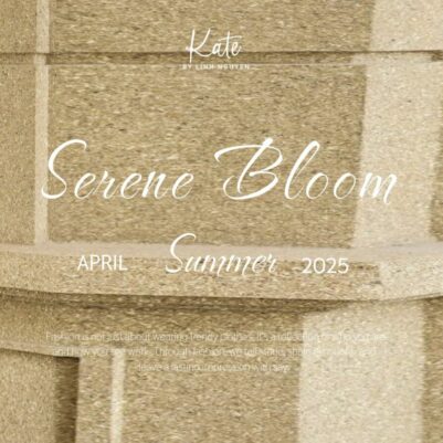 “Serene Bloom” – April Collection