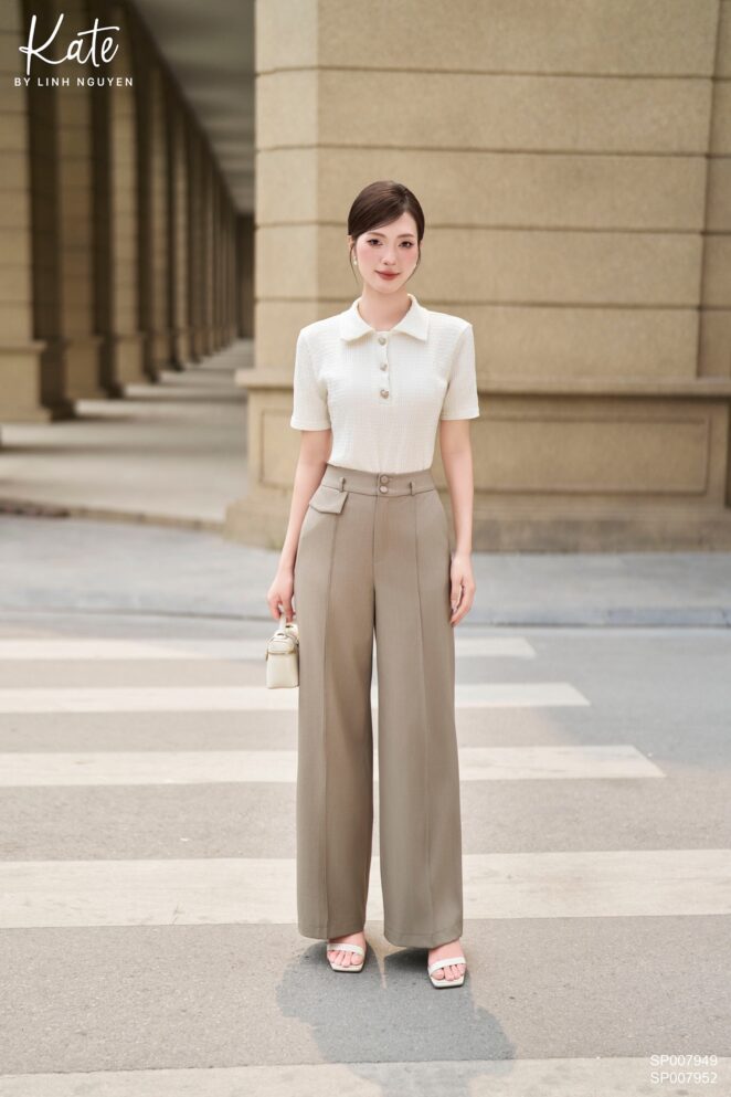 Quần - Maple Trouser - Nâu tây