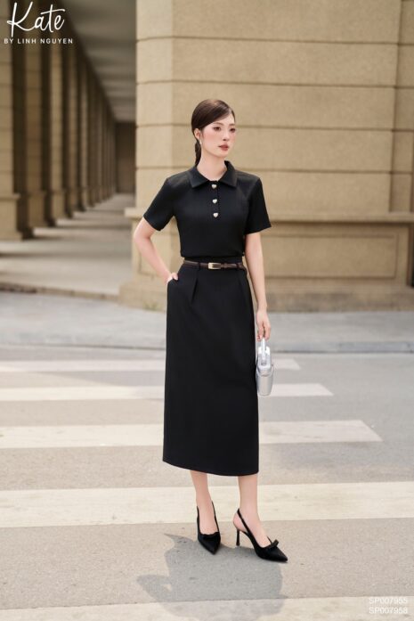 Chân váy - Nacy Skirt - Đen