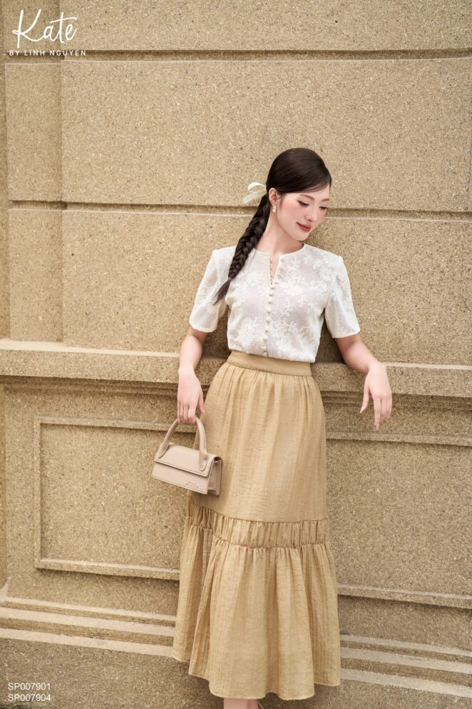 Chân váy – Hazel midi skirt – Be