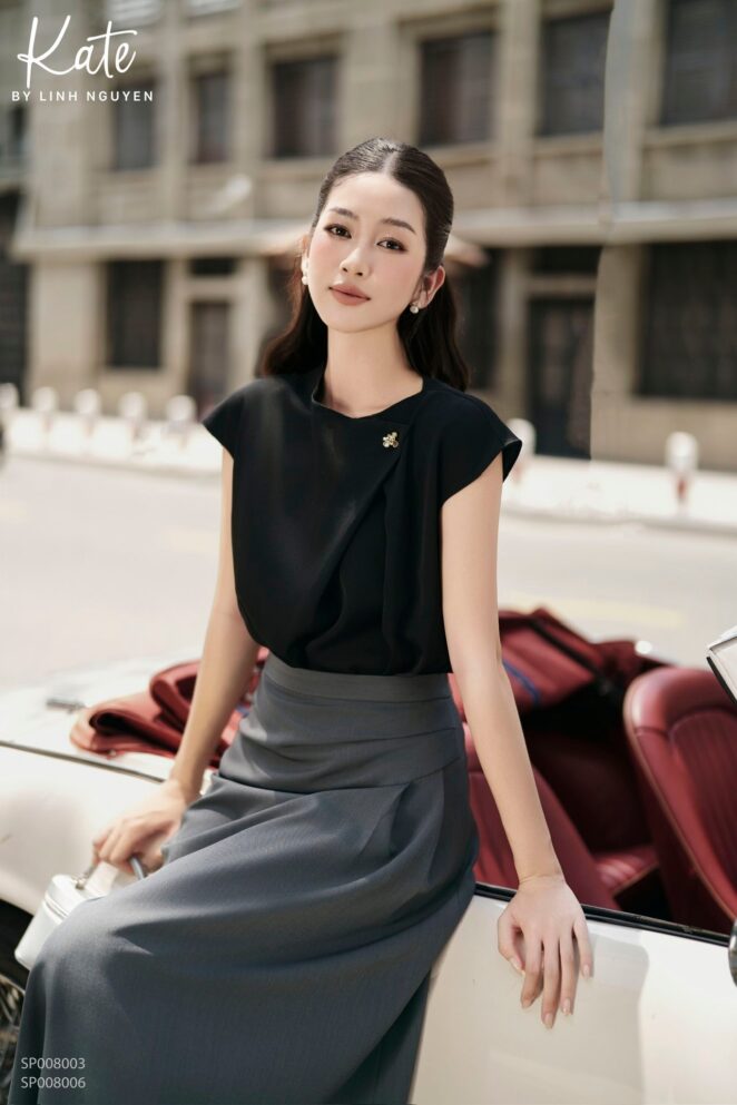 Áo – Clea Top – Đen