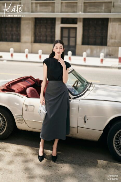 Chân váy - Rita skirt - Ghi