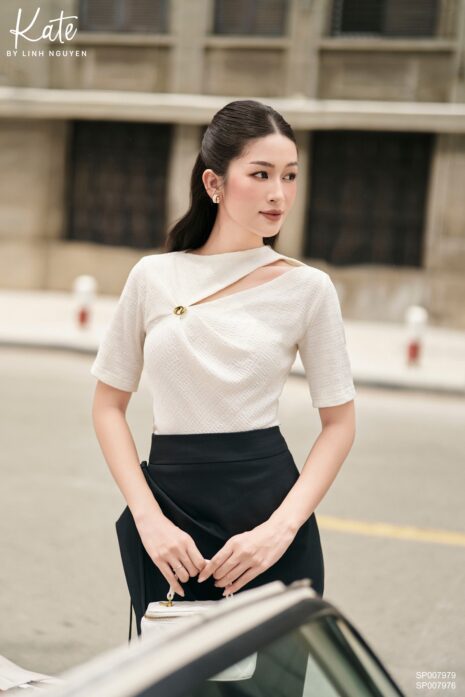 Áo - Sol Top - Trắng kem