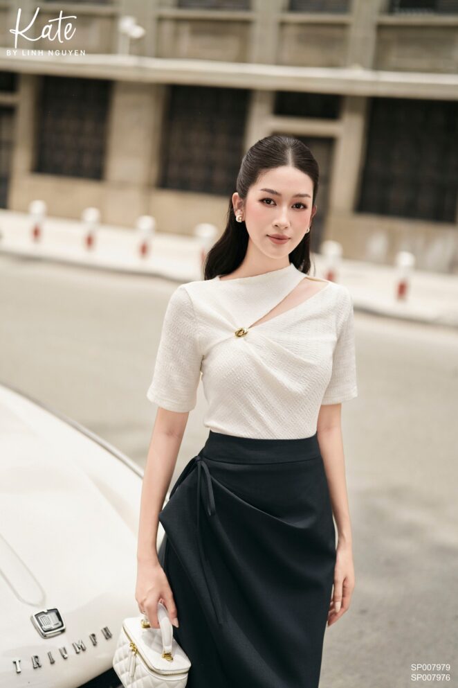 Áo – Sol Top – Trắng kem