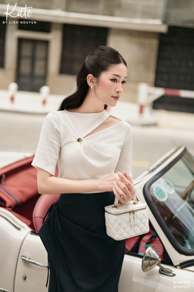 Áo – Sol Top – Trắng kem