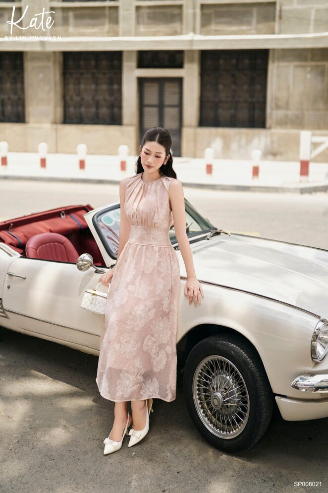 Váy – Mori Dress – Hồng Pastel