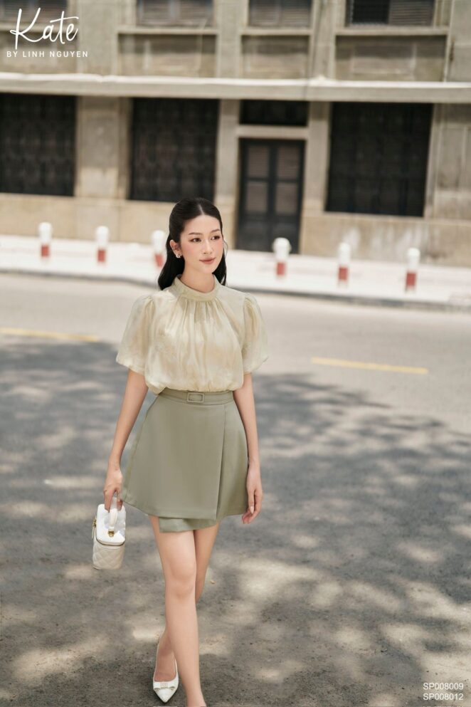 Chân váy – Bony skirt – Xanh mint