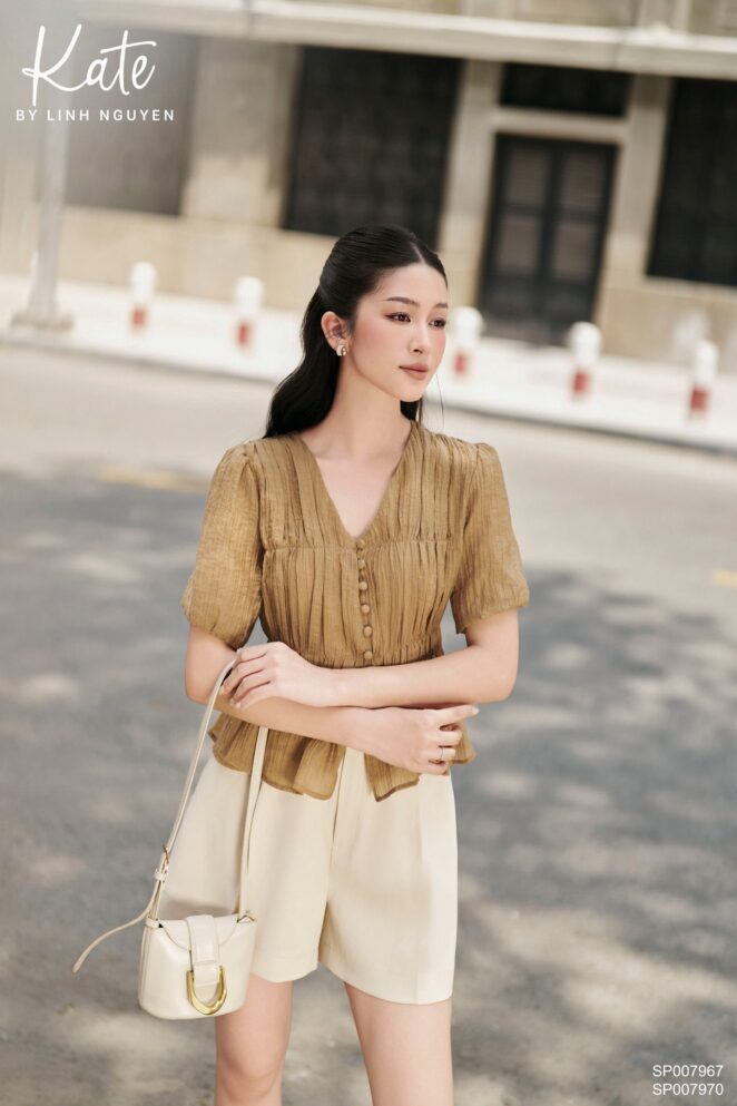 Quần – Kali short – Trắng kem