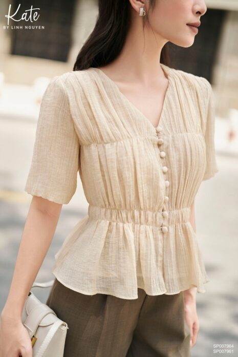Áo - Miju Blouse - Kem