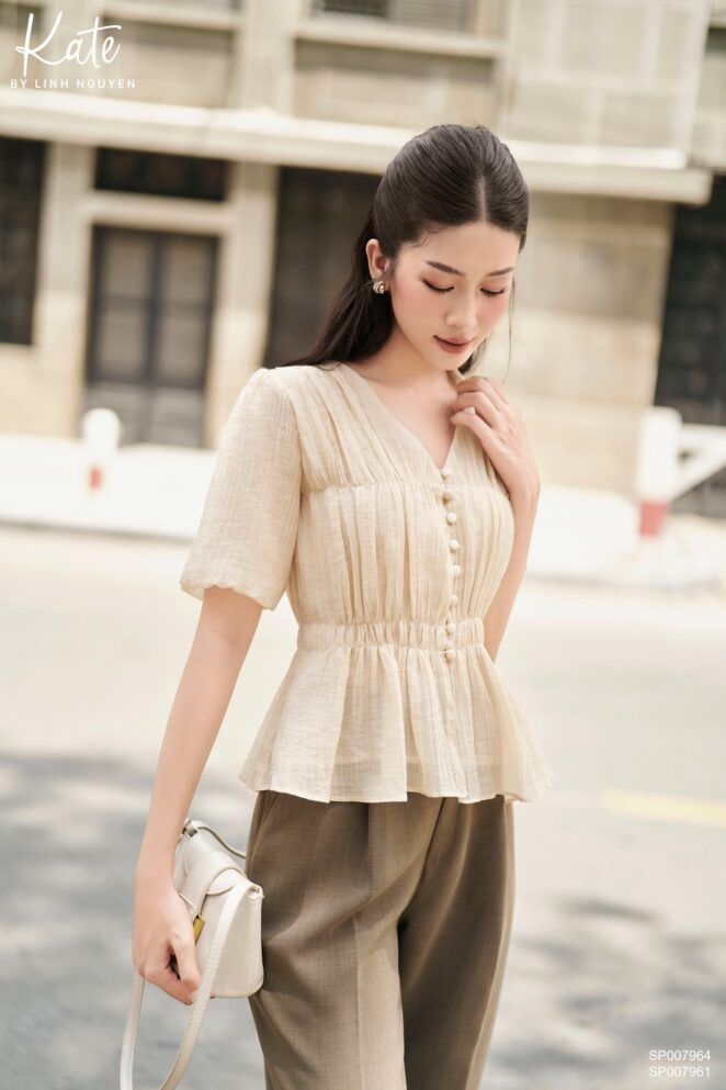 Áo – Miju Blouse – Kem