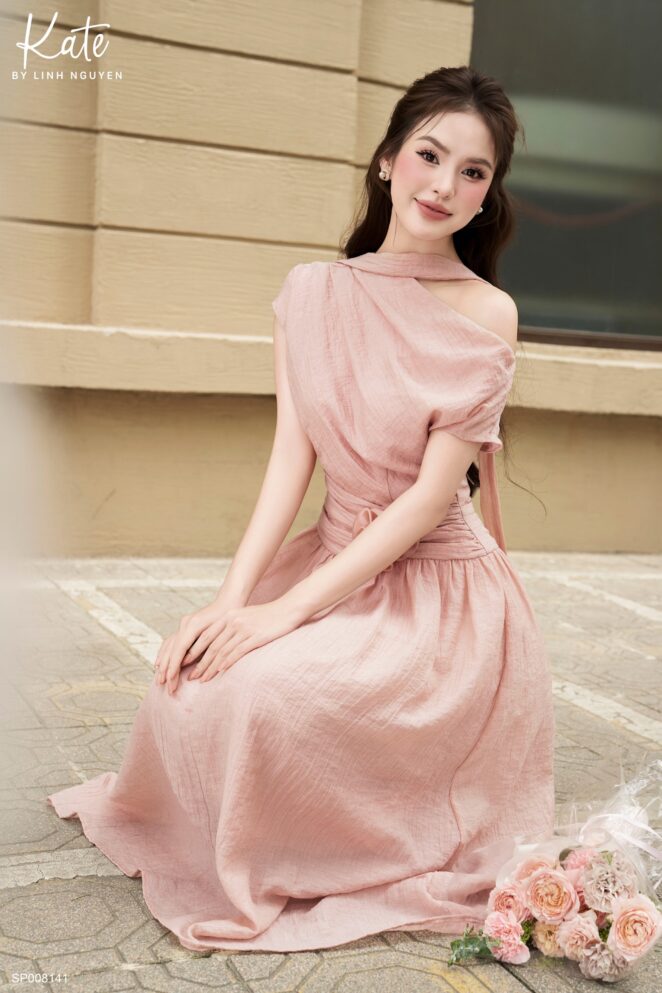 Váy – Lyche Dress – Hồng Pastel