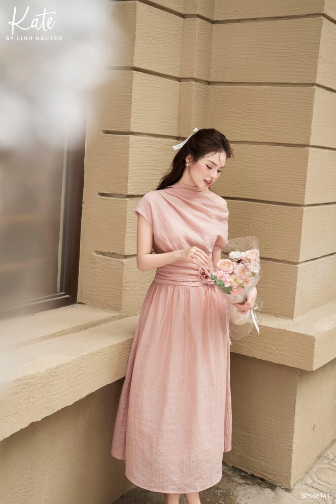 Váy - Lyche Dress - Hồng Pastel