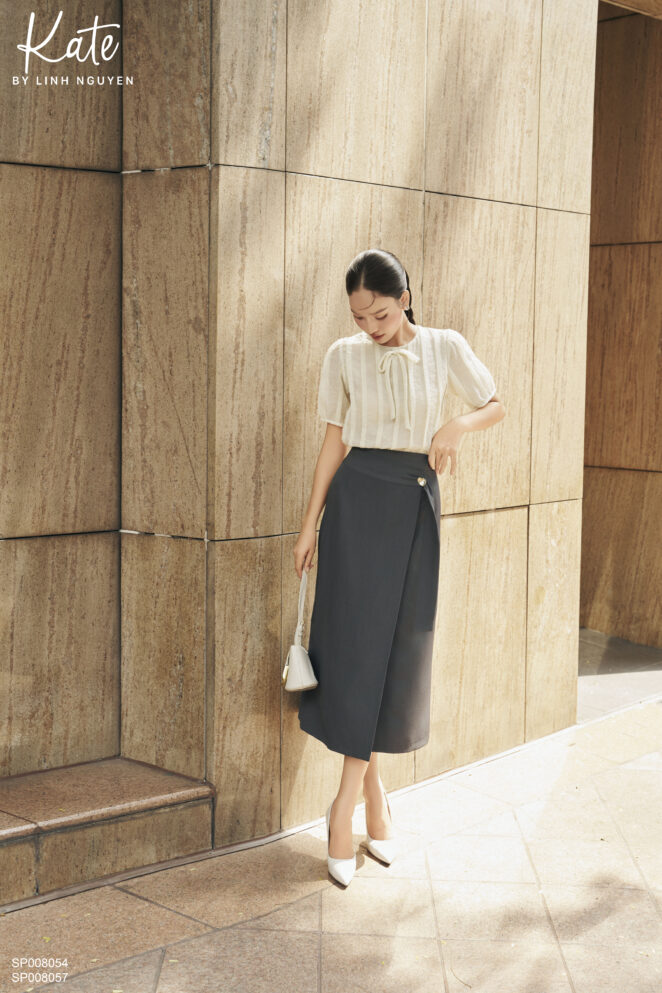 Chân váy – Satin skirt
