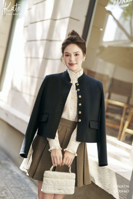 Áo - Lency cashmere coat