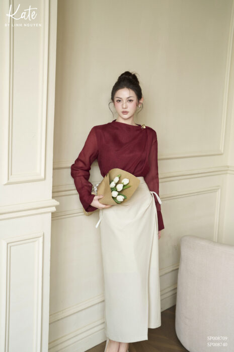 Chân váy - Joy midi skirt