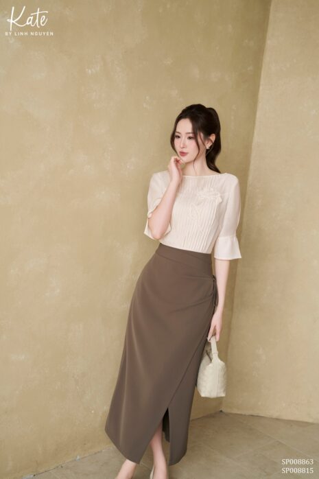 Chân váy - Joy midi skirt